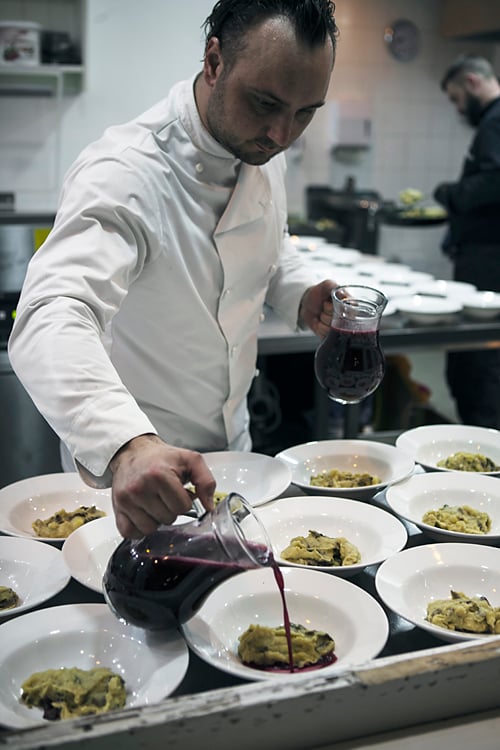 Chef Aleksander Baron, photo: Karolina Spolniewski